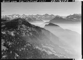 View from Rigi Kaltbad LU towards south (27.10.1969)