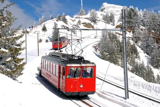 Vitznau-Rigibahn-Elektrische Motorwagen (2008-03-26)