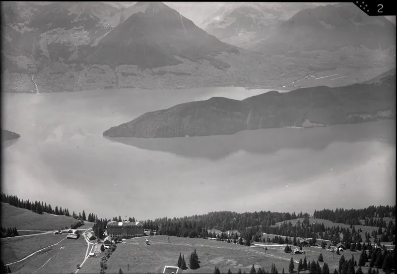 Tannenberg (Weggis), Hotel Rigi, Unter Nas, Buochserhorn (27.06.1947)