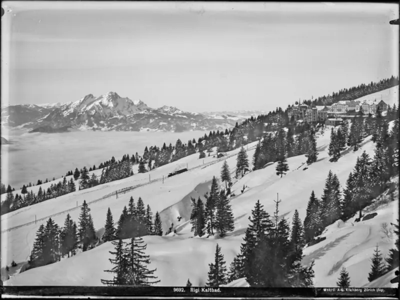 Rigi Kaltbad, Ortsteilansicht (approx. 1909)