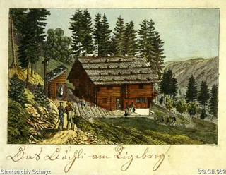 Gasthaus Rigi-Dächli (ca. 1830 - 1840)