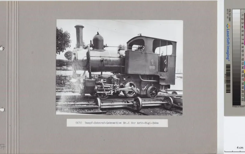 Arth- Rigi -Bahn, ARB H 1/2, Betriebsnummer 6, Fabriknummer 1209, Ordre 2624 (ca. 1899)