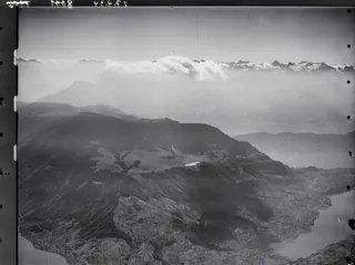 Küssnacht am Rigi, Seebodenalp, Rigi, Urneralpen v. N. from 3000 m (27.09.1934)