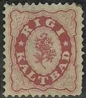 Rigi Kaltbad Hotel Stamp 1864 (1864)
