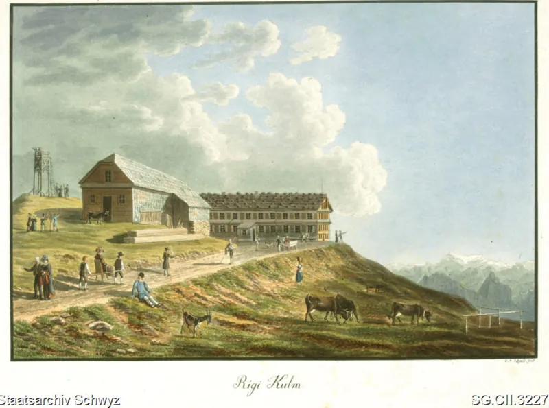 Hotel und Gasthaus Rigi-Kulm (1819 - 1846)