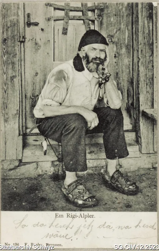 Porträt: Älpler auf der Rigi (1904)