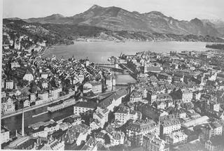 LU OW UR Pilatusbahn, Rigi, Furka, Repro (ca. 4/1988)