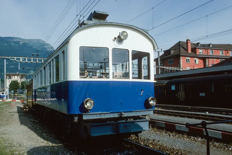 Arth, Goldau, Arth-Rigi-Bahn ARB, today Rigibahnen AG (7/1985)