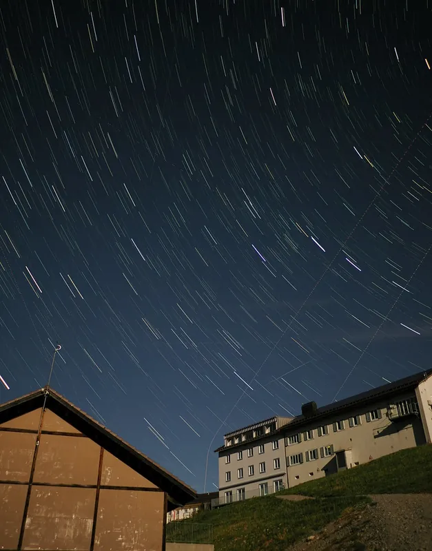 Star trails on Rigi Kulm (2026-09-26)