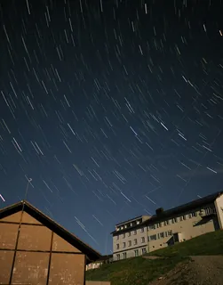 Star trails on Rigi Kulm (2026-09-26)