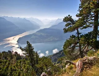 Lake Lucerne from Rigi (2007-08-24)