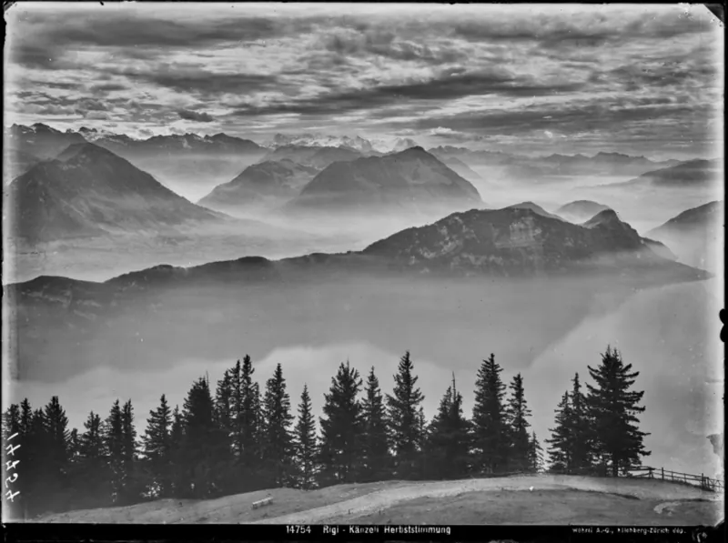 Rigi , Panorama (approx. 1906)