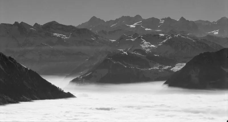 Rigi, winter landscapes (29.01.1991)