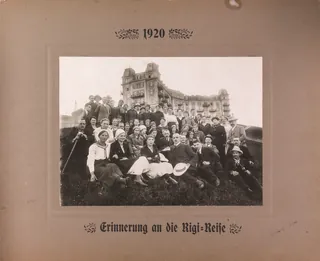 Memory of the Rigi trip, 1920 (vor 1920)