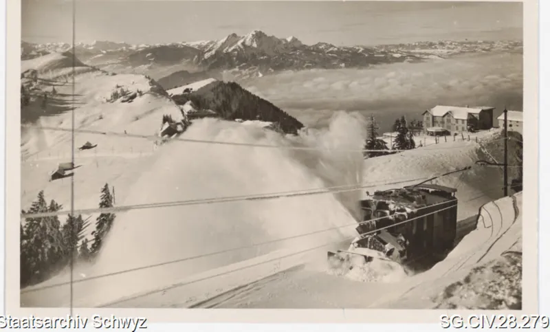 Schneeschleuderlokomotive der Arth-Rigi-Bahn (keine Angabe)