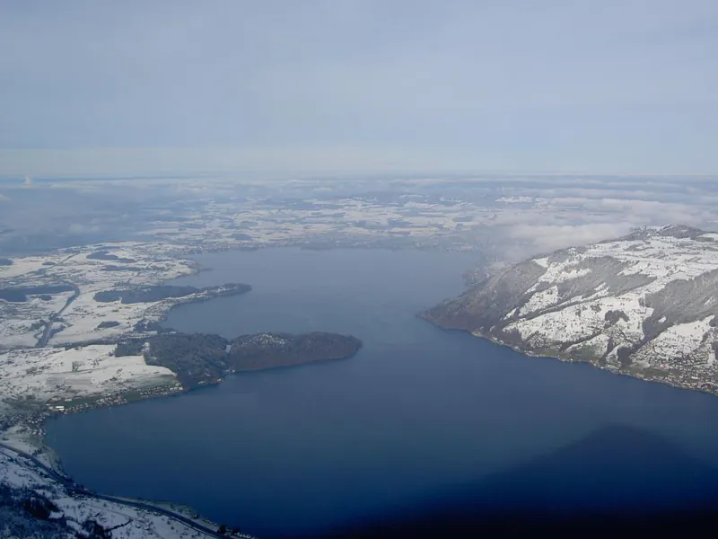 Aussicht Winter Rigi Zugersee (30 December 2004 (according to Exif data))