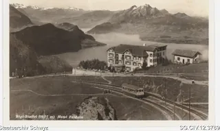 Rigi-Staffel (1607 m), Hotel Felchlin (1933)