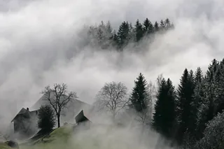 Rigi, sea of fog upper limit (02.01.2020)