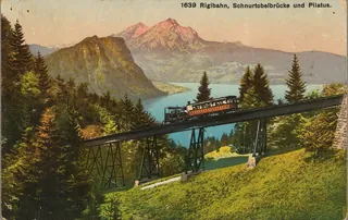 Rigi Railway, Schnurtobel Bridge and Pilatus (1910-1920)