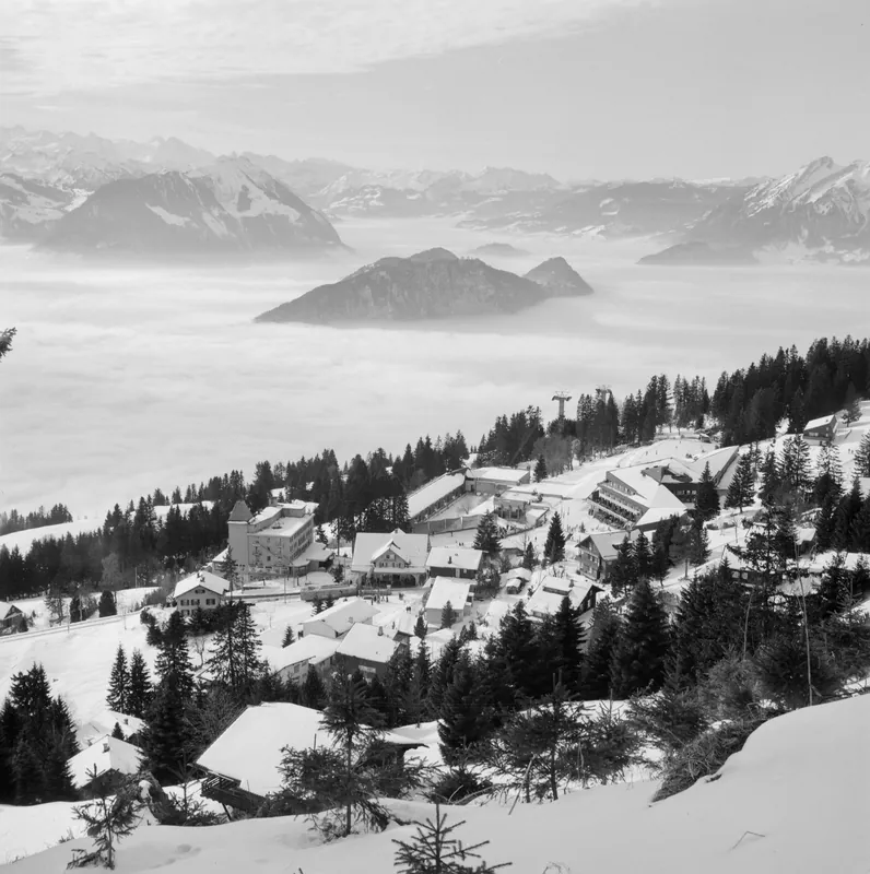 Rigi, Kaltbad in winter (1978)