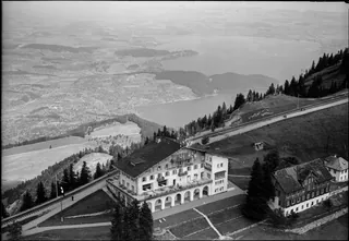 Rigi-Staffel, mountain house, Rigi-Staffel (25.07.1950)