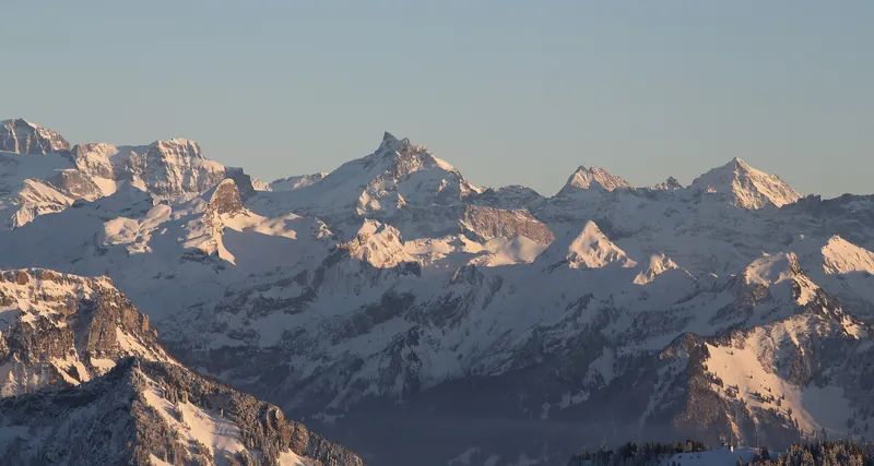 Tödi, Schärhorn und Gross Düssi (2023-02-07 17:15:45)
