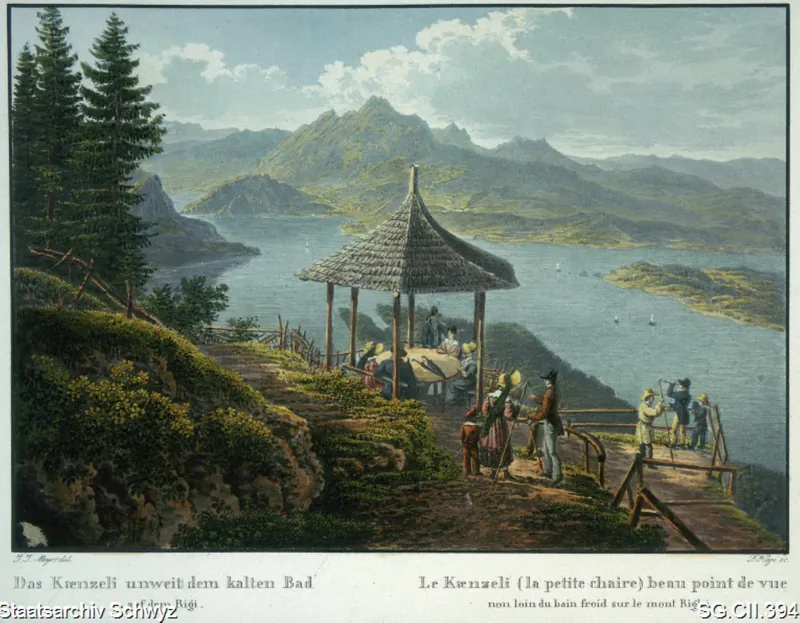 Rigi-Kaltbad: Känzeli (ca. 1825 - 1827)