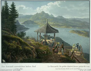 Rigi-Kaltbad: Känzeli (ca. 1825 - 1827)