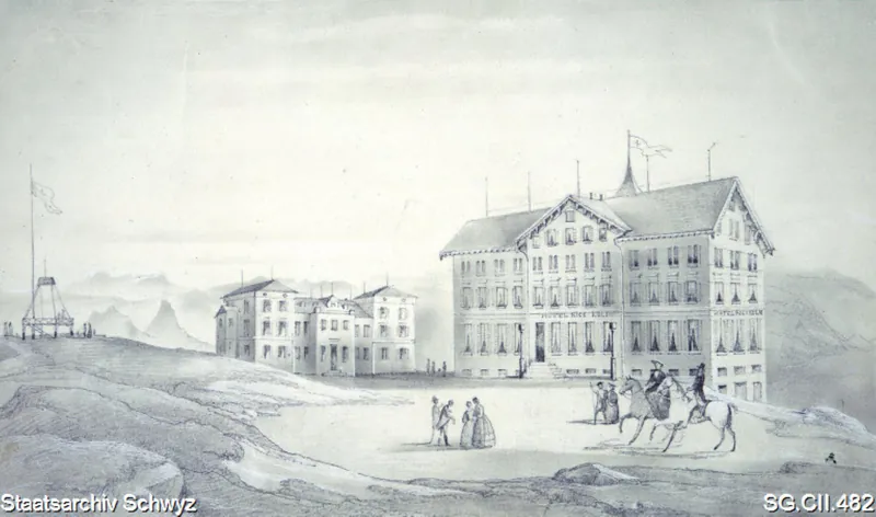 Hotel Rigi-Kulm (1860 - 1870)