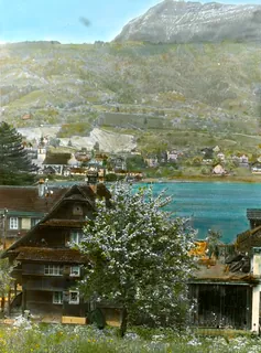 Küssnacht-Rigi-Kulm vom Bahnhof Küssnacht (1942)