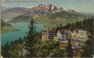 Rigi-Kaltbad against Pilatus (1910-1920)