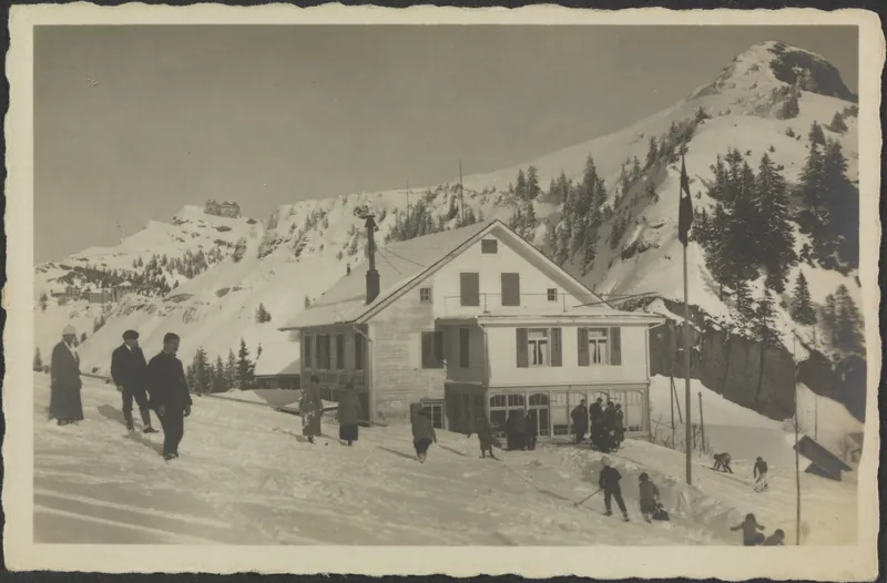 Rigi-Staffelhöhe, Hotel Edelweiss g. Rigi Kulm (ca. 1940)