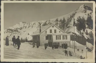 Rigi-Staffelhöhe, Hotel Edelweiss g. Rigi Kulm (ca. 1940)