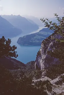 Rigi Hohfluh, "fjord landscape" on the Lake of Uri (1998)