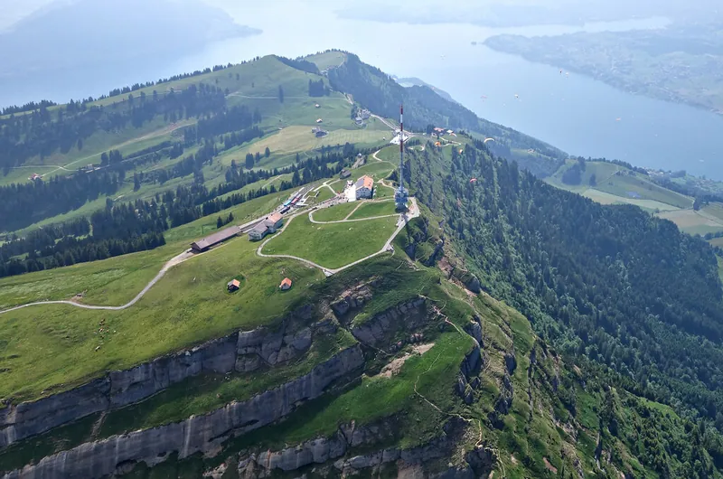Leaving Rigi behind