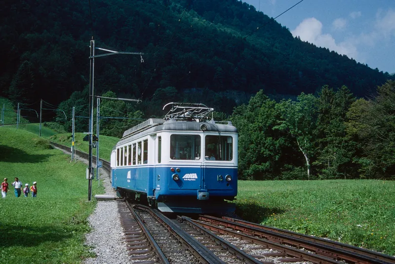 Arth, Goldau, Arth-Rigi-Bahn ARB, today Rigibahnen AG (8/1994)