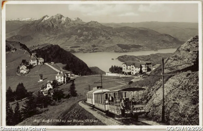 Rigi-Staffel mit Pilatus (1935)