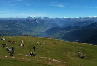 View from the top of Mt. Rigi, Switzerland - panoramio (Taken on 11 September 2010)