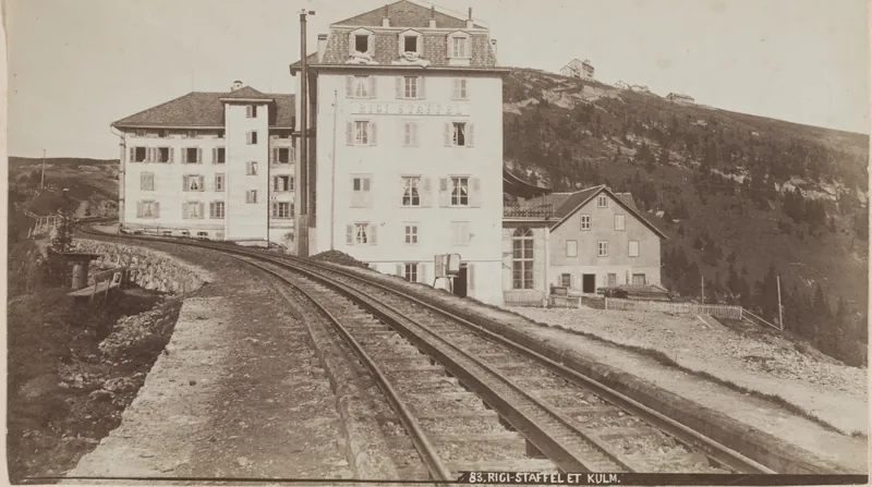 Rigi Relay et Kulm (ca. 1875)