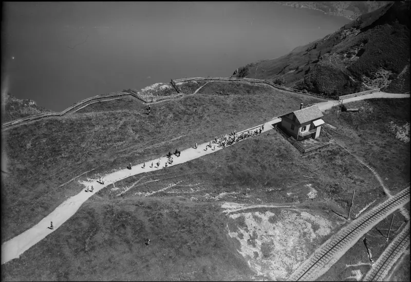Rigi, school trip to the Rigi (04.07.1949)