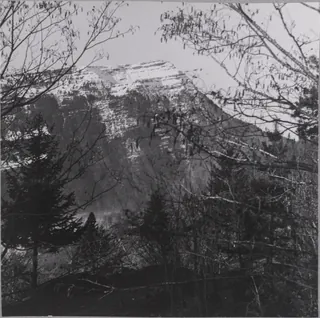 Rigi in the ascent to Gnipen [blurred photo]. (30.01.1944)