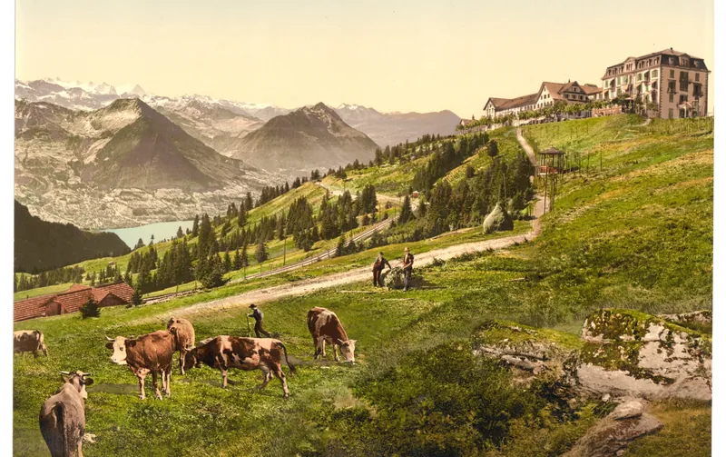 Rigi Scheidegg, the Hotel, Rigi, Switzerland (between 1890 and 1900)