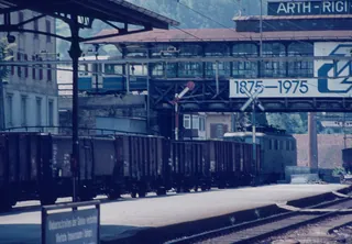 Arth-Goldau, train station and valley station of the Arth-Rigi-Bahn (ARB) (unbekannt)