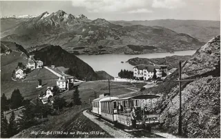 Rigi Relay (1592 m) with Pilatus (2132 m) (vor 27.8.1937)