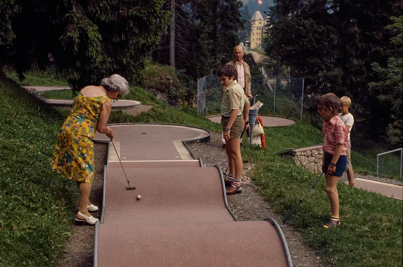 Rigi-Kaltbad, Mini-Golf Course (ca. 1976)
