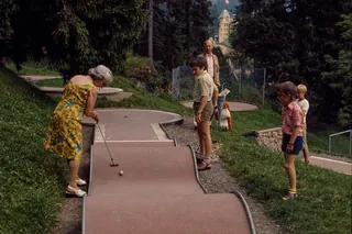Rigi-Kaltbad, Mini-Golf Course (ca. 1976)