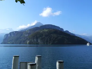 Vue de Seelisberg et du lac des Quatre Cantons (2007-08-08)