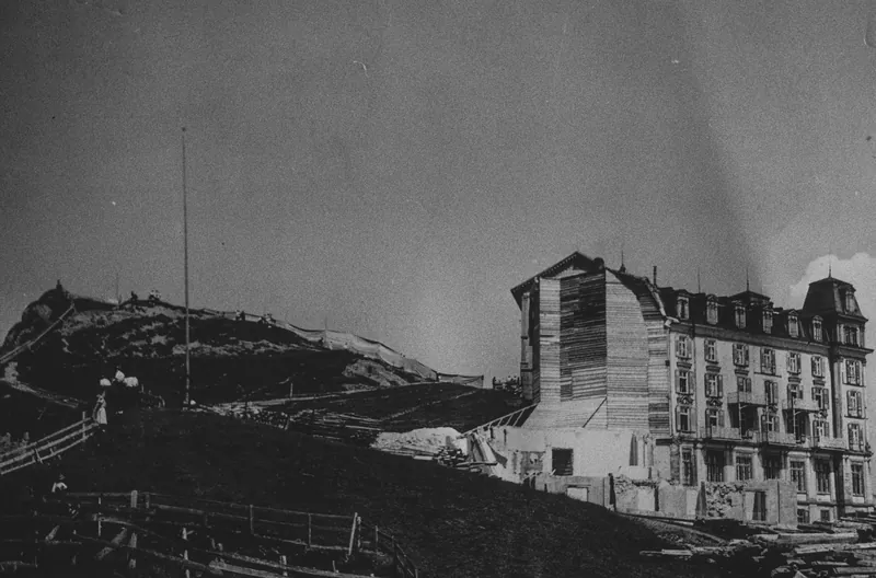Publication, Switzerland 98, Demolition Hotel Rigi-Kulm (2/1999)