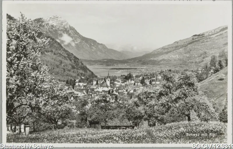 Schwyz mit Rigi (keine Angabe)