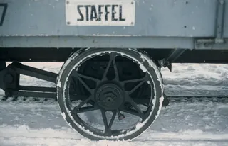 Arth-Goldau, Rigi Staffel, ARB, spoke wheel of the 1870s (vor 1990)